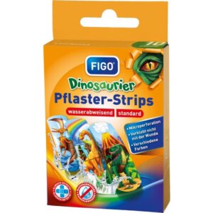 Set 10 plasturi Figo pentru copii model Dinozauri 58 x 18mm 1