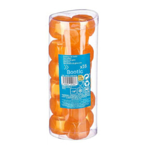 Set 18 cuburi de gheata Bootic refolosibile pentru racirea bauturilor cutie de depozitare inclusa portocaliu copy