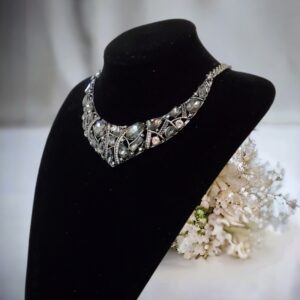 Colier de seara la baza gatului Aurora Silver 37b 3