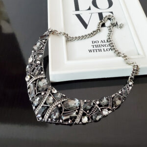 Colier de seara la baza gatului Aurora Silver 37f