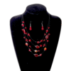 Set colier si cercei Parma Cherry
