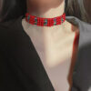 Choker Red