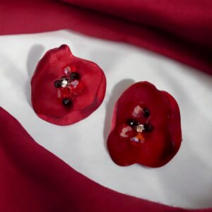 Cercei petala Statement rose 13 3