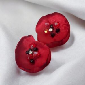 Cercei petala Statement rose 13 4