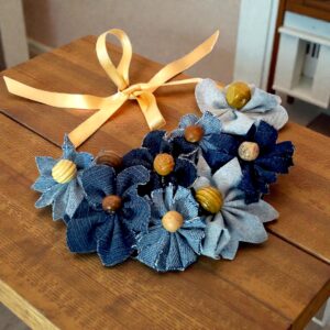 Colier din blugi Jeans Love 59 2