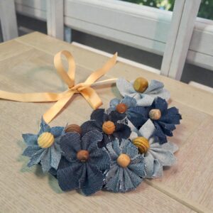 Colier din blugi Jeans Love 59 3