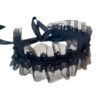 Colier tip choker dantelat Black Swan