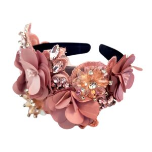 Bentita cu cristale de sticla Boema light