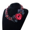 Colier Red rose