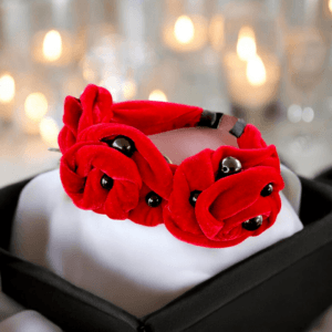 Bentita cu perle Rose rosu 20260411 152518