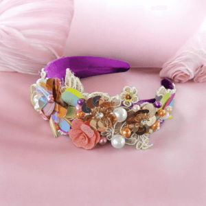 Bentita cu perle si paiete Purple Dream 20260411 154004